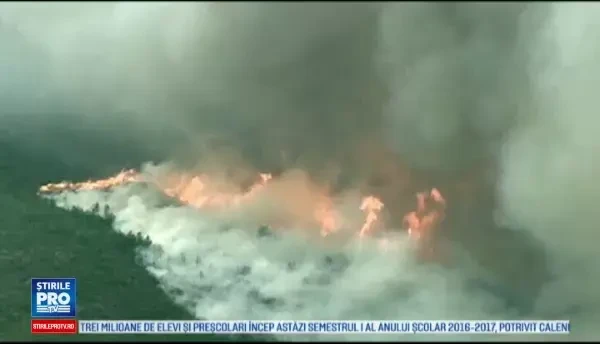 Grecia a instituit stare de urgenta in insula Thasos din cauza incendiilor de vegetatie. Avertismentul dat de MAE