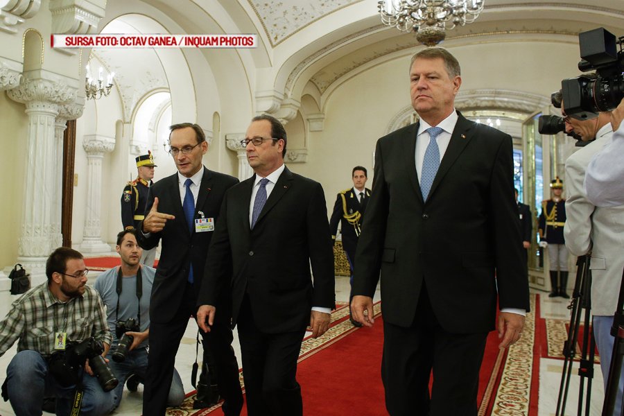 Francois Hollande si Klaus Iohannis