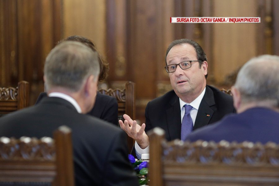 Francois Hollande si Klaus Iohannis