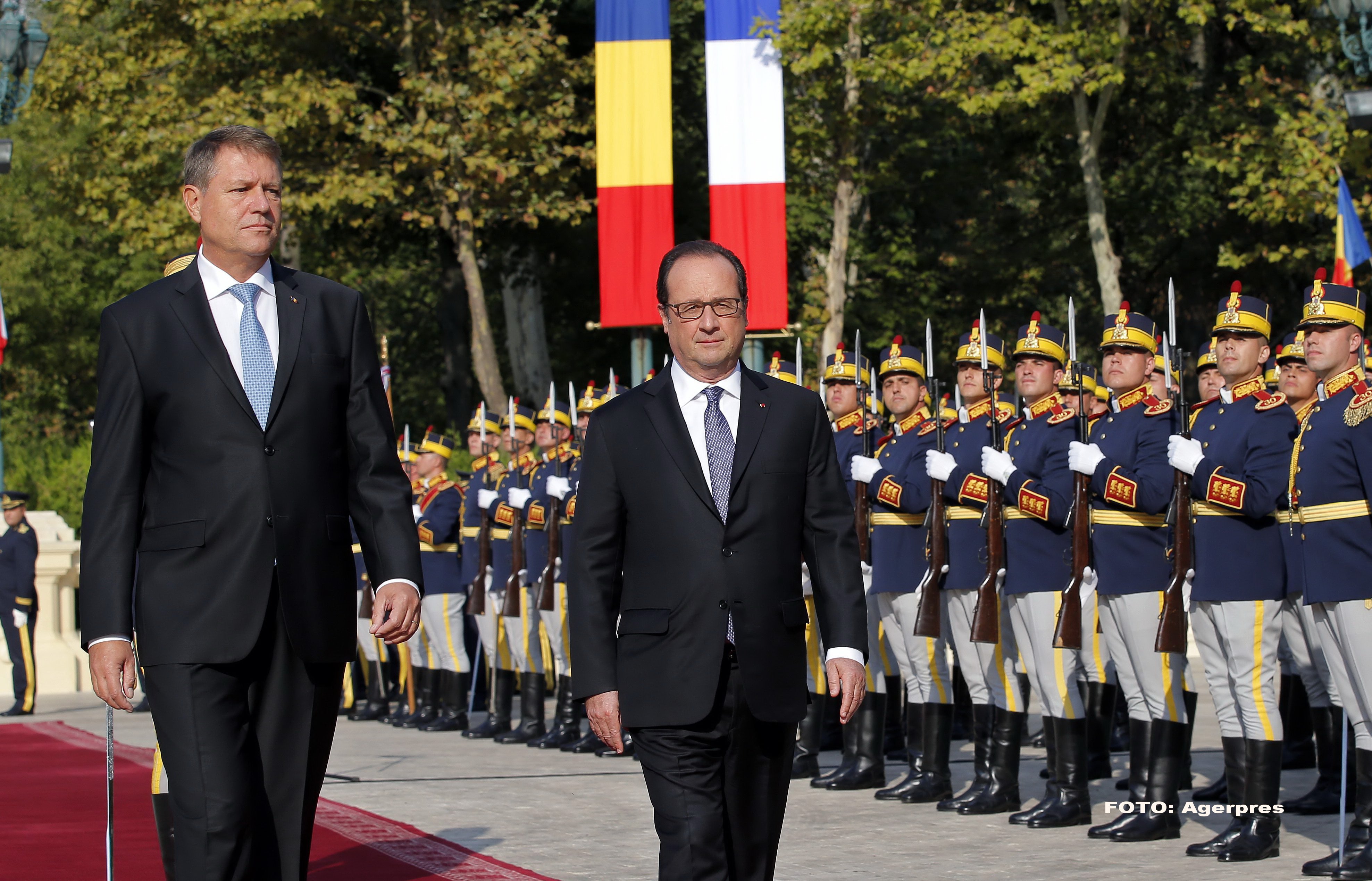 Francois Hollande si Klaus Iohannis