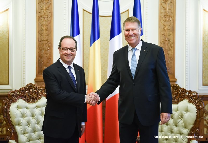 Francois Hollande, Klaus Iohannis