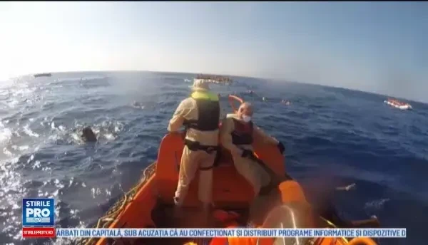 Bebelus nascut pe o barca plina cu refugiati, in mijlocul Mediteranei. Ce nationalitate va avea micutul Newman