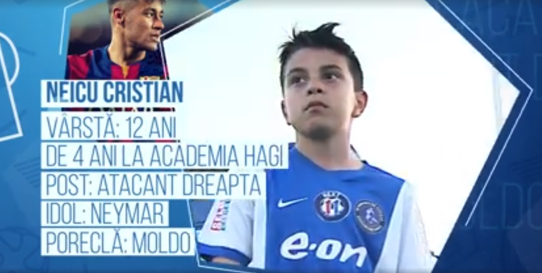 Campionii Viitorului | Merge la Mondialul pustilor cu Academia Hagi, dar viseaza la El Clasico. Pustiul pe care Hagi il creste pentru a ajunge INVINGATOR