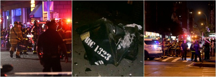 Explozie in Manhattan. Autoritatile au anuntat ca este vorba despre "UN ACT DE TERORISM". Toti ranitii au fost externati