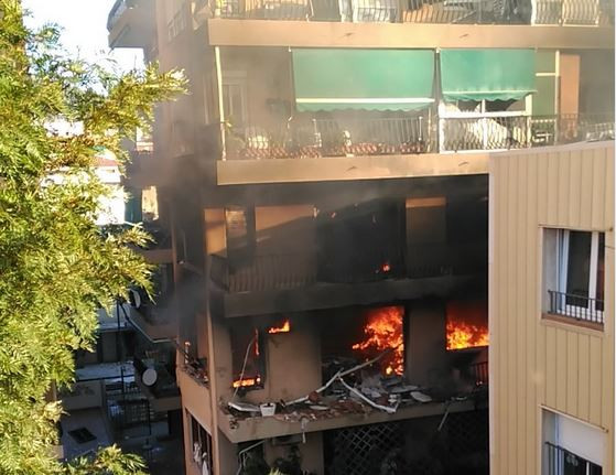 Explozie intr-o cladire de apartamente, in apropiere de Barcelona, soldata cu un mort si 14 raniti. VIDEO