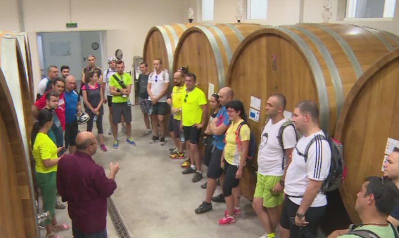 Tur de biciclism printre podgoriile din Prahova. Cat costa un tur al viilor, cu degustari si o masa buna