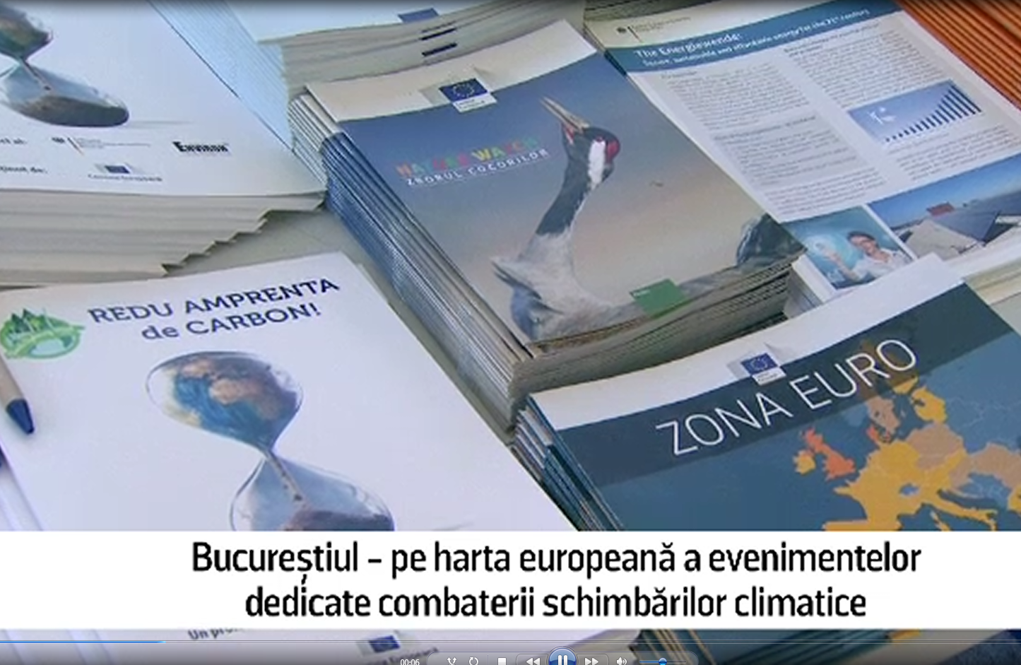(P) Bucurestiul, pe harta europeana a evenimentelor dedicate combaterii schimbarilor climatice