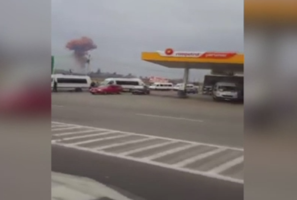 Panica in Galati, dupa un ce un nor de praf rosiatic s-a ridicat deasupra orasului. Autoritatile de mediu au fost anuntate