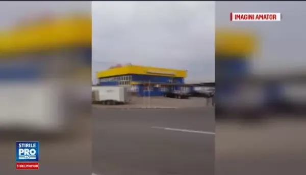 Panica in Galati, dupa un ce un nor de praf rosiatic s-a ridicat deasupra orasului. Ce s-a intamplat la combinatul din oras