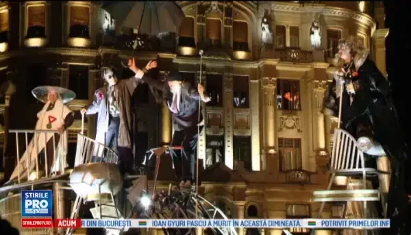 Timisoara, capitala teatrului in aceste zile. Festivalul European al Spectacolului a inceput cu un show stradal inedit