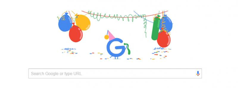 CAND ESTE ANIVERSAREA GOOGLE. Cel mai folosit motor de cautare sarbatoreste cu un Doodle special