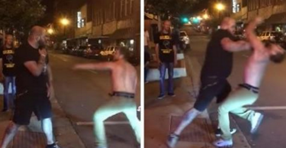 Lectia numarul 1: sa nu provoci un scandal daca nu esti Klitschko sau Mayweather. Ce a patit un barbat care a sarit la bataie pe strada