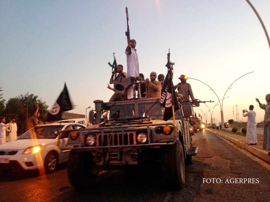 jihadistii ISIS intra in Mosul, in 2014