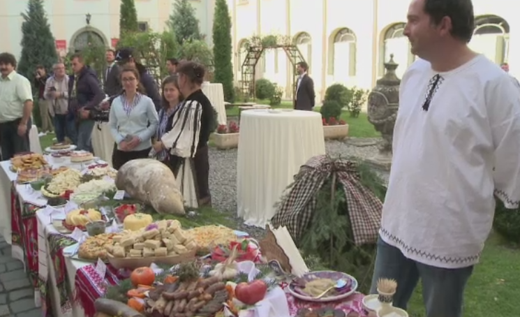 Sibiul se pregateste sa devina regiune gastronomica europeana, in 2019. Bucatele delicioase expuse la muzeul Brukenthal