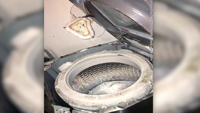 Samsung, in centrul unui nou scandal, dupa telefonul care ia foc: masina de spalat care explodeaza