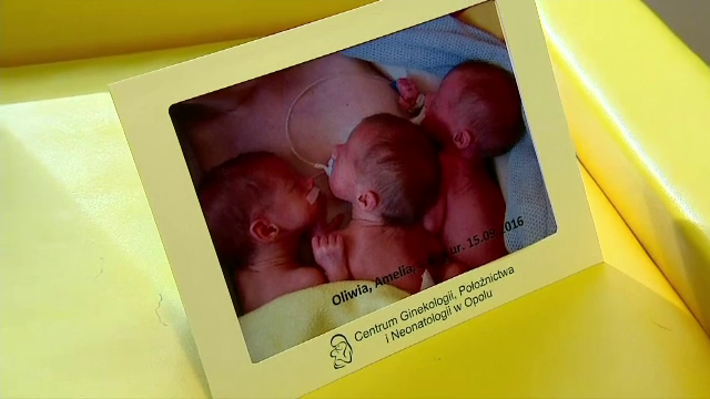 Tripletii identici din Polonia pe care nici mama nu ii poate deosebi. Astfel de cazuri apar o data la doua milioane