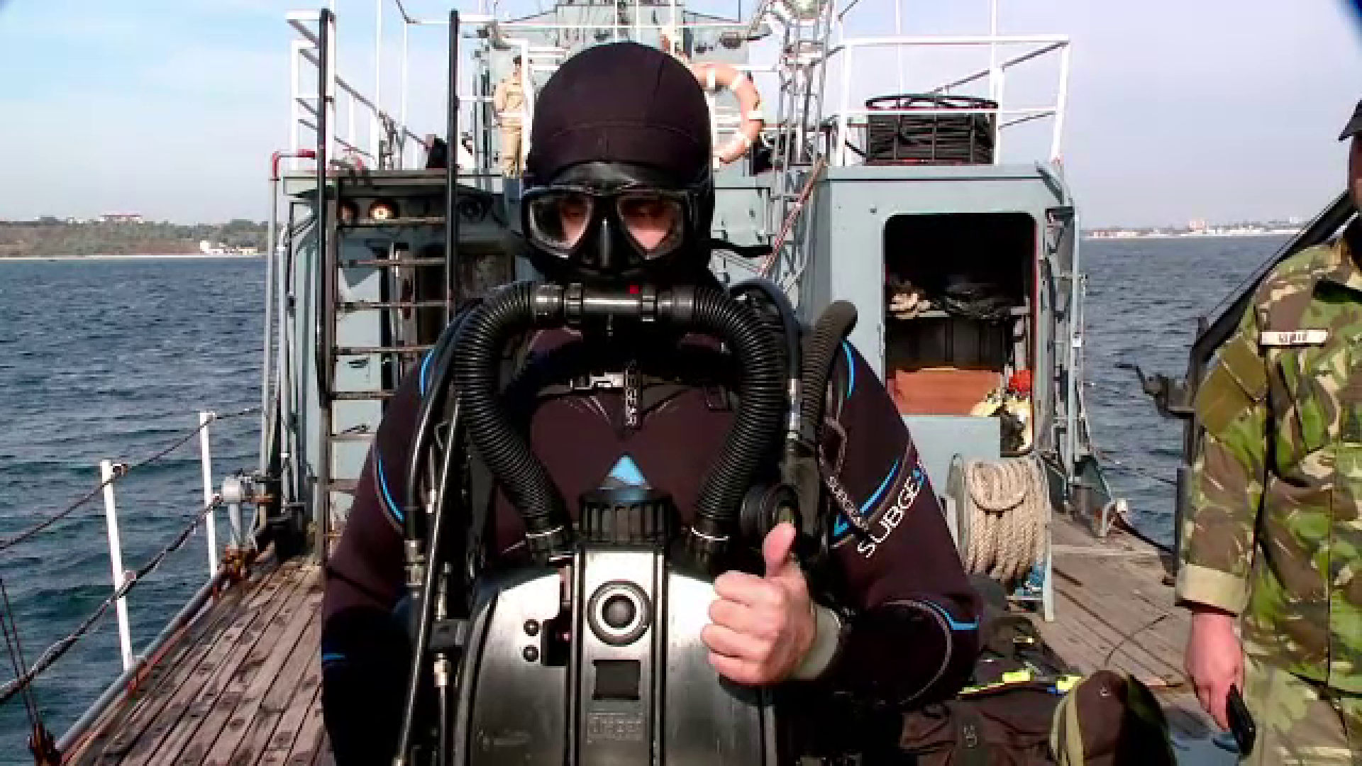 Antrenamentele dificile ale scafandrilor militari romani din unitatea de elita. Orice greseala poate fi platita cu viata