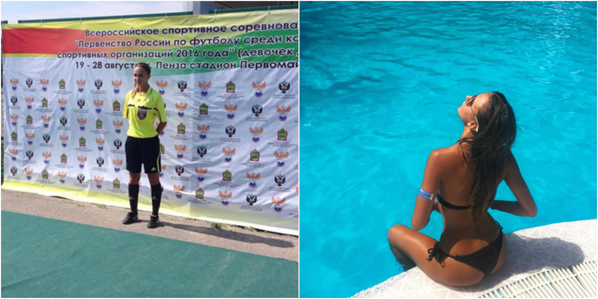 Barbatii isi dau la gioale cand o vad. Cea mai sexy arbitra din lume este din Rusia: "Uneori sunt strigata in public". Cum arata