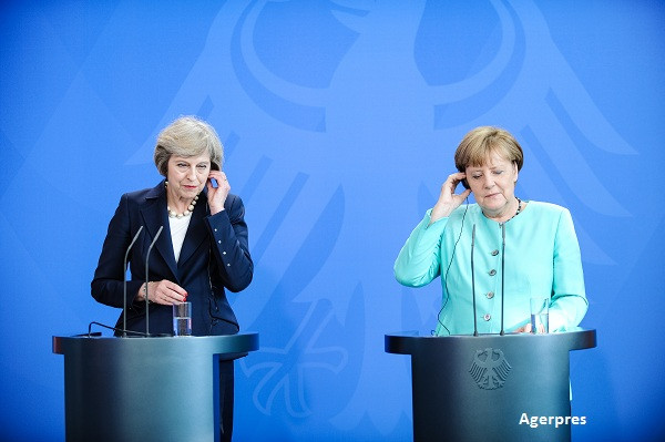 Infruntarea celor mai puternice doua femei ale Europei. Merkel ridica tonul in privinta Brexitului: “Negocierile vor fi dure"