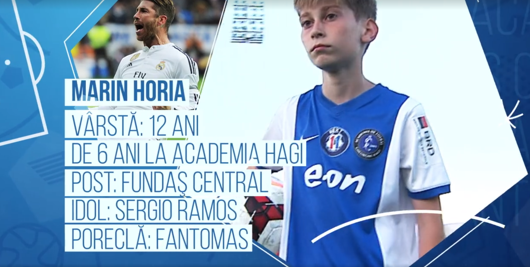 Campionii Viitorului | E atat de bun cu mingea incat colegii il striga Fantomas, pentru ca le-o ascunde mereu :)