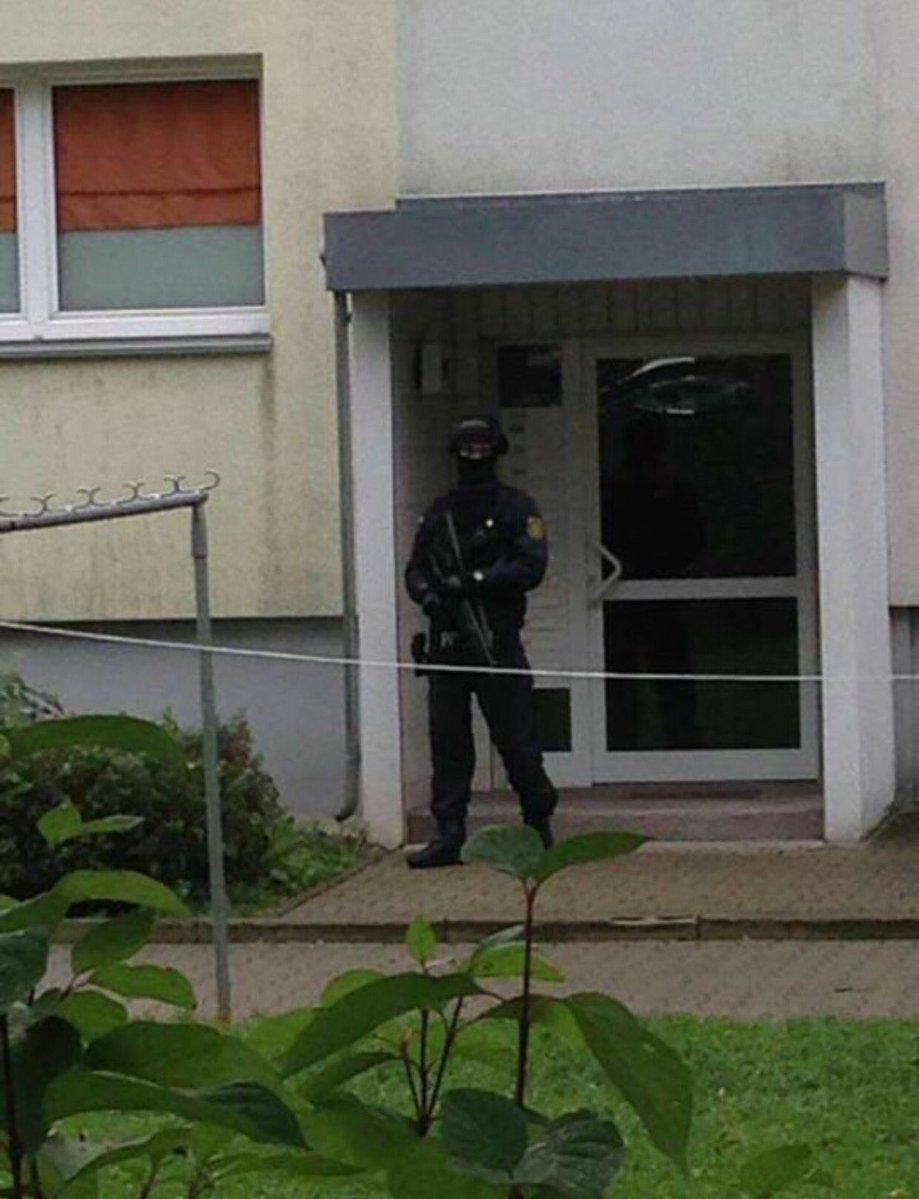 politie in Chemnitz