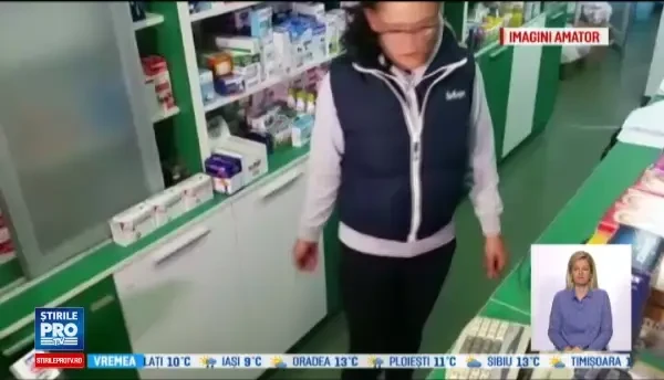 Gestul inexplicabil facut de un militar intr-o farmacie din Constanta