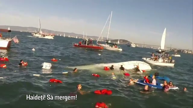 Clipe de groaza pentru pasagerii unei ambarcatiuni, in SUA. Opt oameni au ajuns la spital, iar un copil era sa moara