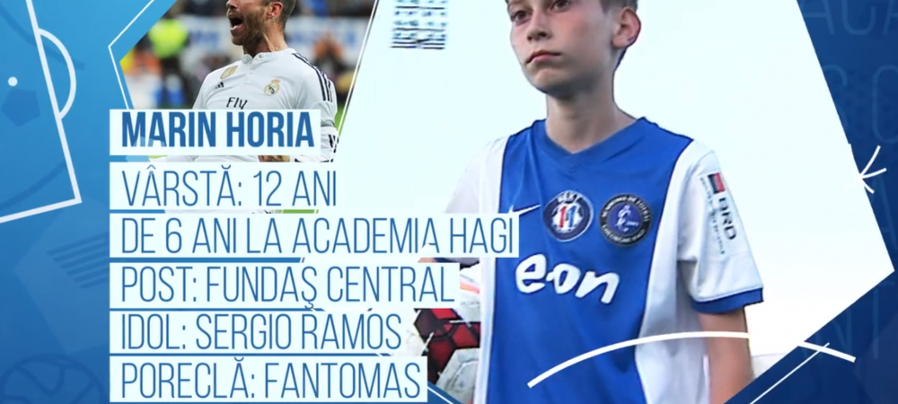 Campionii Viitorului | E atat de bun cu mingea incat colegii il striga Fantomas, pentru ca le-o ascunde mereu