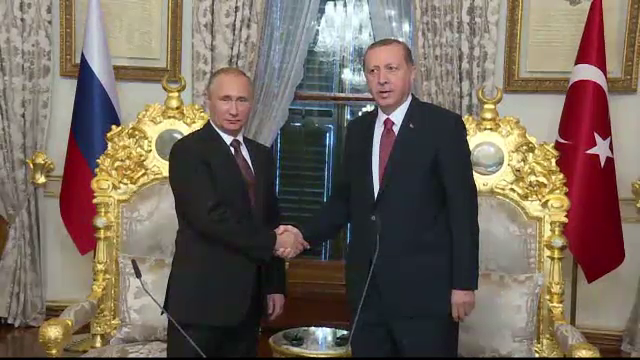 Vladimir Putin si Recep Erdogan