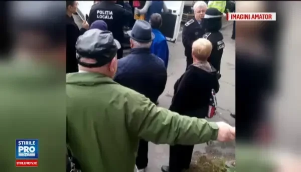 940 de kilograme de legume si fructe, expuse in fata magazinelor, au fost confiscate in Cluj. Vrem sa intram in legalitate