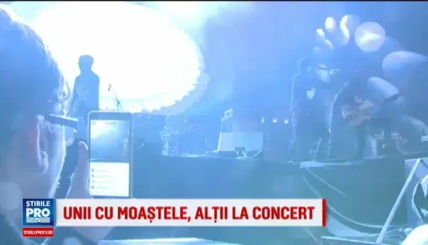 Iasiul, orasul contrastelor sambata seara. Concertul la care au asistat mii de oameni dupa Sarbatoarea Cuvioasei Parascheva