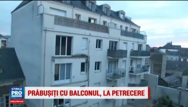 Patru studenti au murit in Franta, dupa ce balconul unei cladiri s-a prabusit. Tinerii erau la o petrecere