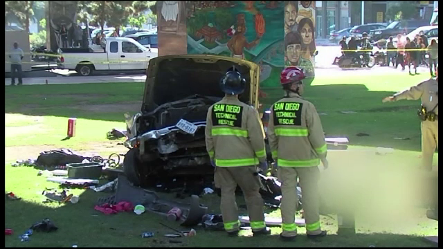 Patru morti si noua raniti intr-un accident, in California. O masina a plonjat in mijlocul spectatorilor de la un concert