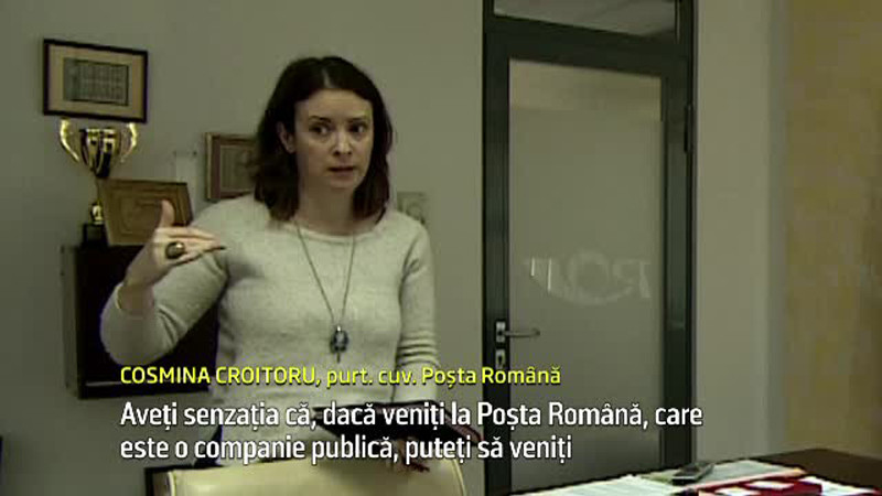 posta romana, purtator de cuvant