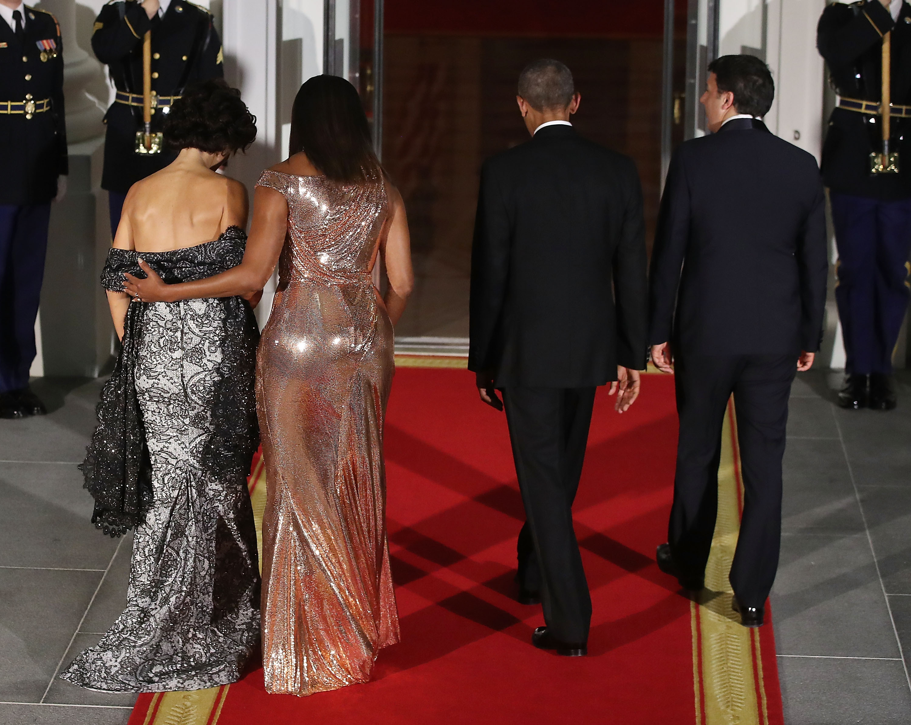 Michelle Obama, Barack Obama, dineu
