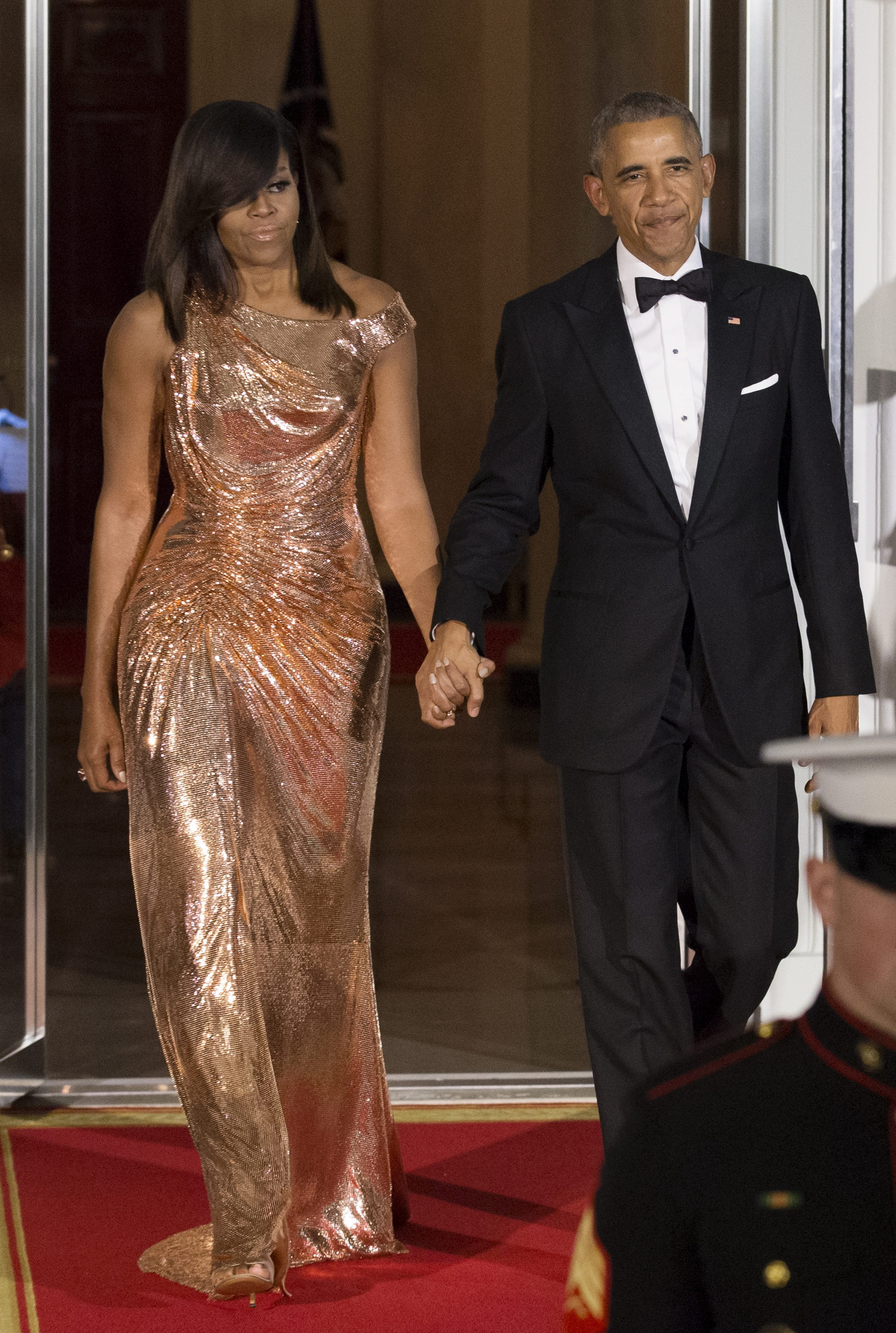 Michelle Obama, Barack Obama, dineu
