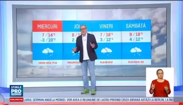 Meteo, 19 octombrie. Prognoza pentru urmatoarele zile