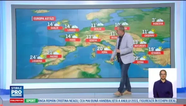 Meteorologii anunta o incalzire treptata. In weekend avem parte de ploi si vreme mohorata
