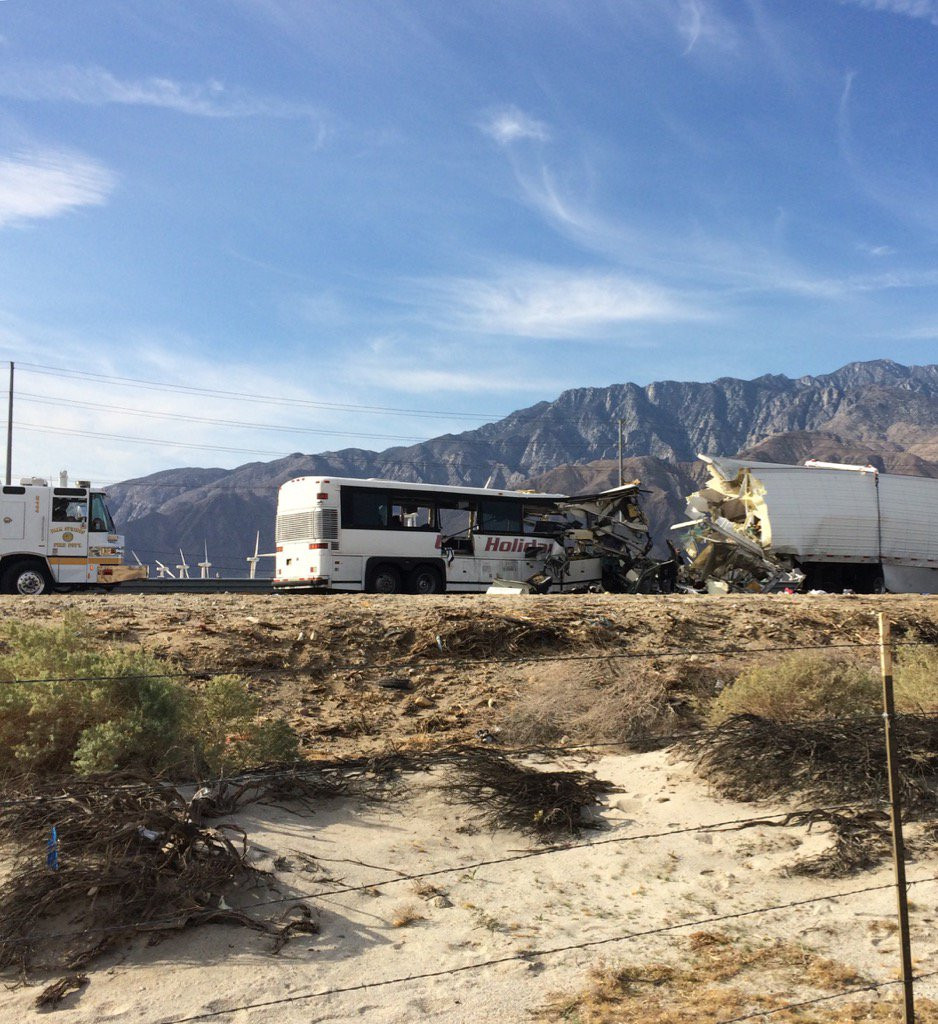 accident Palm Springs