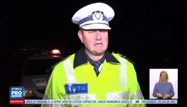 Accident grav pe A1, produs de un tanar de 18 ani care conducea cu 160km/ora. Iubita sa se afla in dreapta si a murit pe loc
