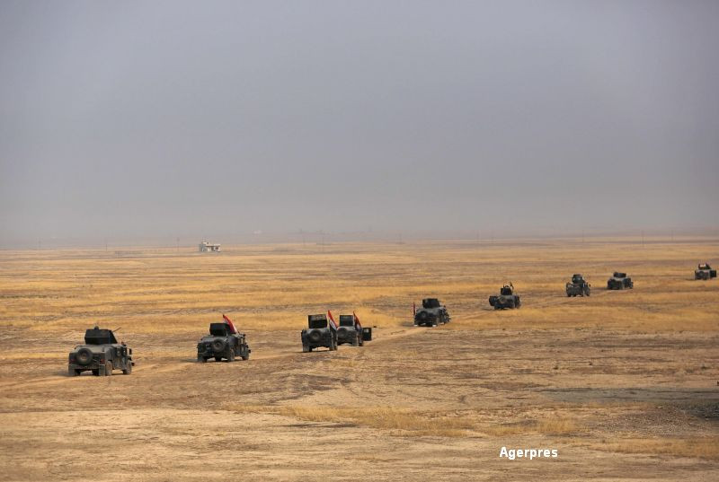 Sute de jihadisti au ajuns in Irak pentru a ajuta Statul Islamic sa pastreze orasul Mosul. Franta vrea si recucerirea Rakka