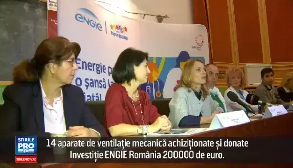 (P) Investitie ENGIE Romania: 14 aparate de ventilatie mecanica achizitionate si donate catre 4 spitale publice din Romania