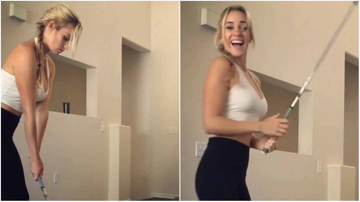 E blonda, are 23 de ani si sute de mii de fani pe net! Ce a reusit aceasta sportiva in 10 secunde