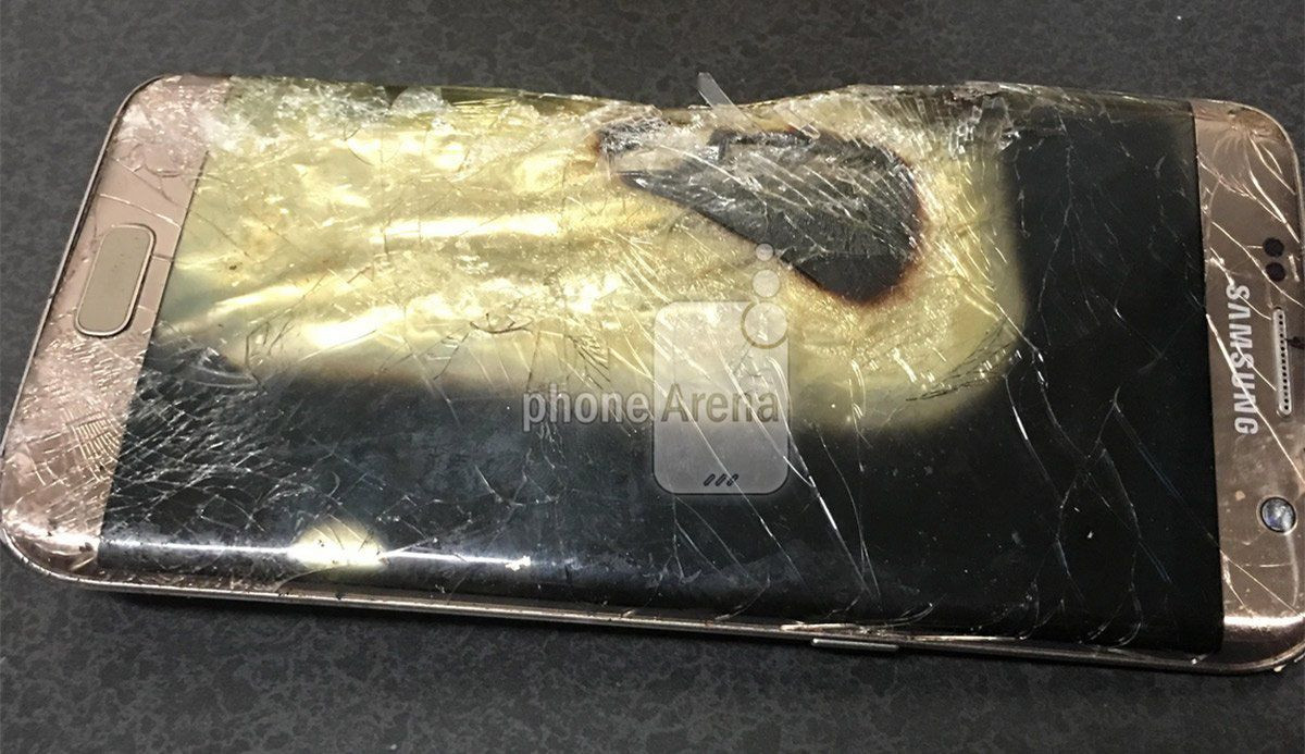 Samsung, din nou intr-o situatie delicata. Un american spune ca telefonul sau Galaxy S7 Edge a explodat in timpul incarcarii