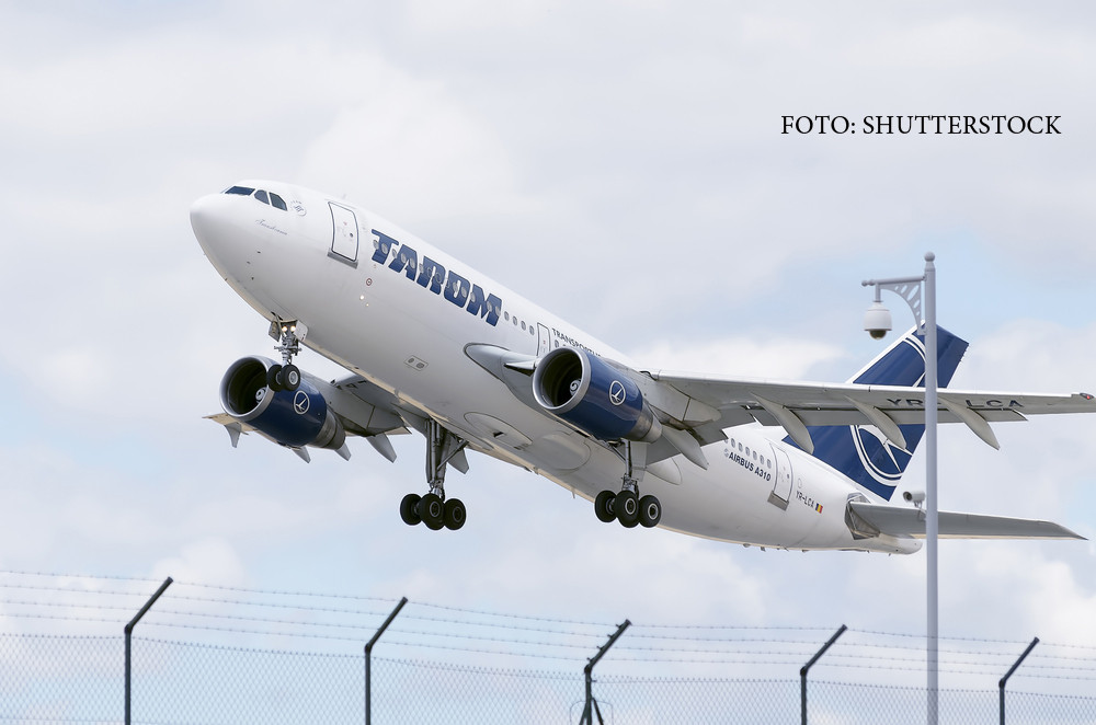 Airbus A310 al TAROM pe Barajas