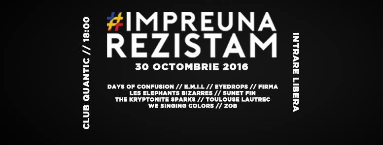 We Like Weekends. Ce se intampla in oras in perioada 28 - 30 octombrie 2016 - 1