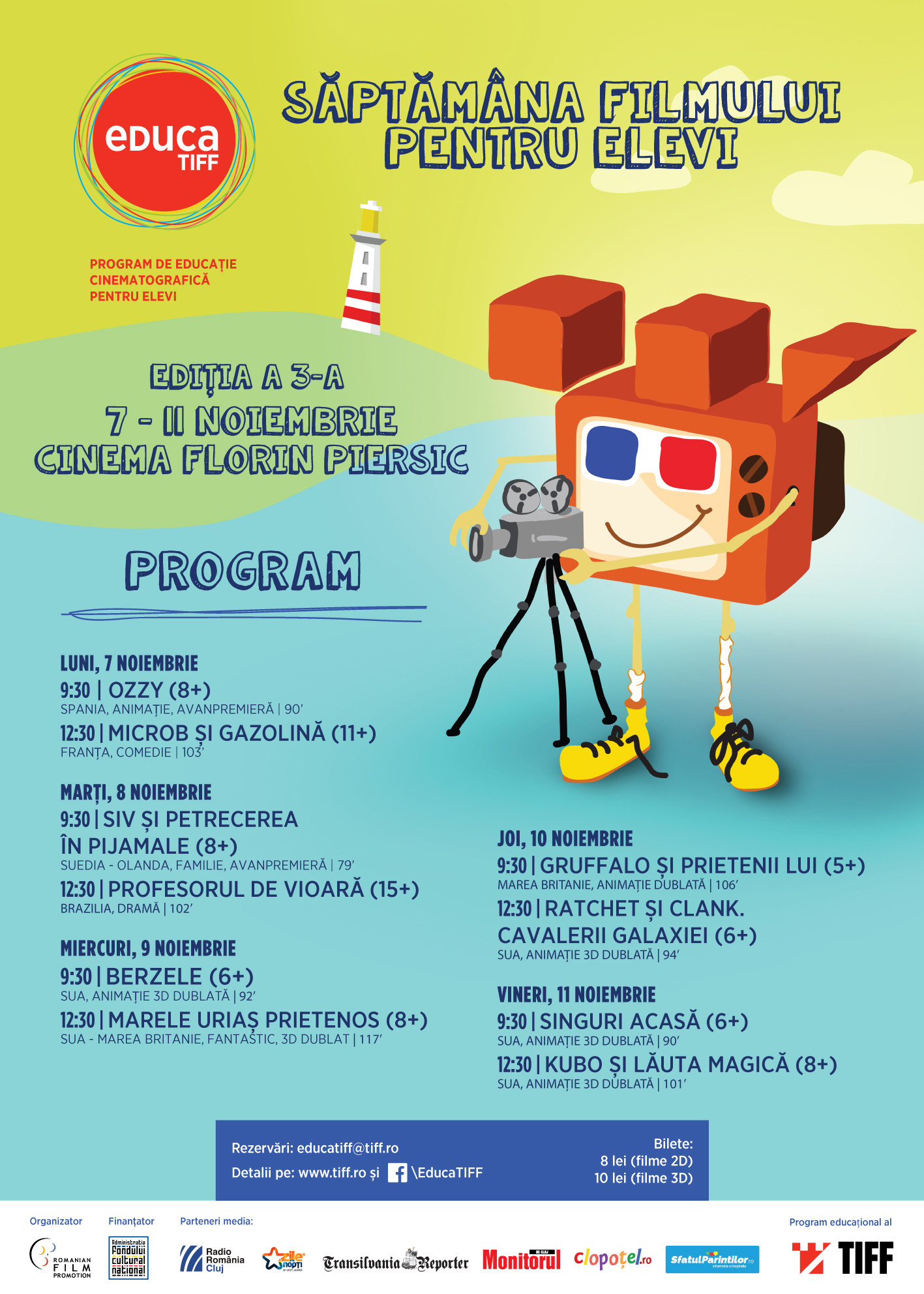 10 povesti fantastice pentru copii si adolescenti in Saptamana Filmului pentru Elevi