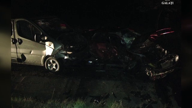 accident langa Tecuci