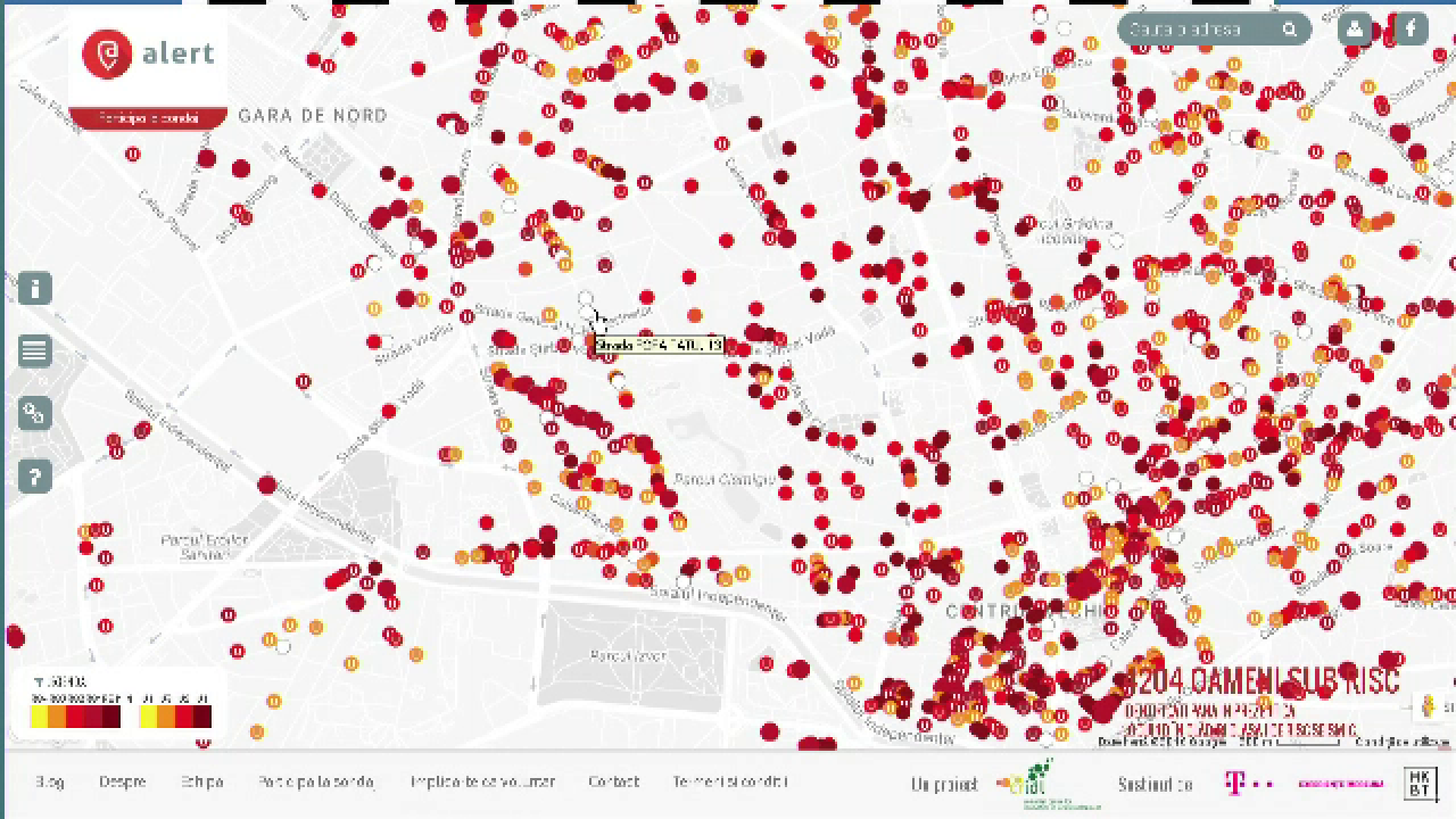 Primaria NU stie cati oameni traiesc in blocurile cu bulina. Cum arata harta cladirilor expuse la cutremur, vazuta din spatiu