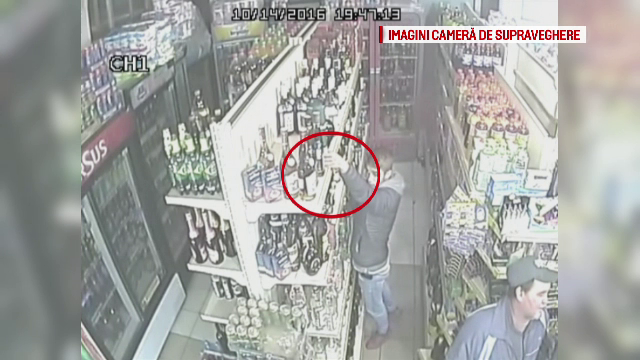 La 16 ani a fost prins furand bauturi alcoolice dintr-un magazin din Dej. Metoda folosita de adolescent